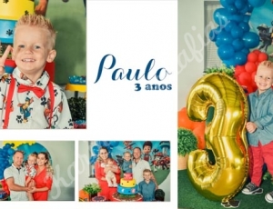 Aniversário de 3 anos do Paulo 02-04-22