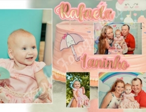 Aniversário de 1 aninho da Rafaela 03-04-22